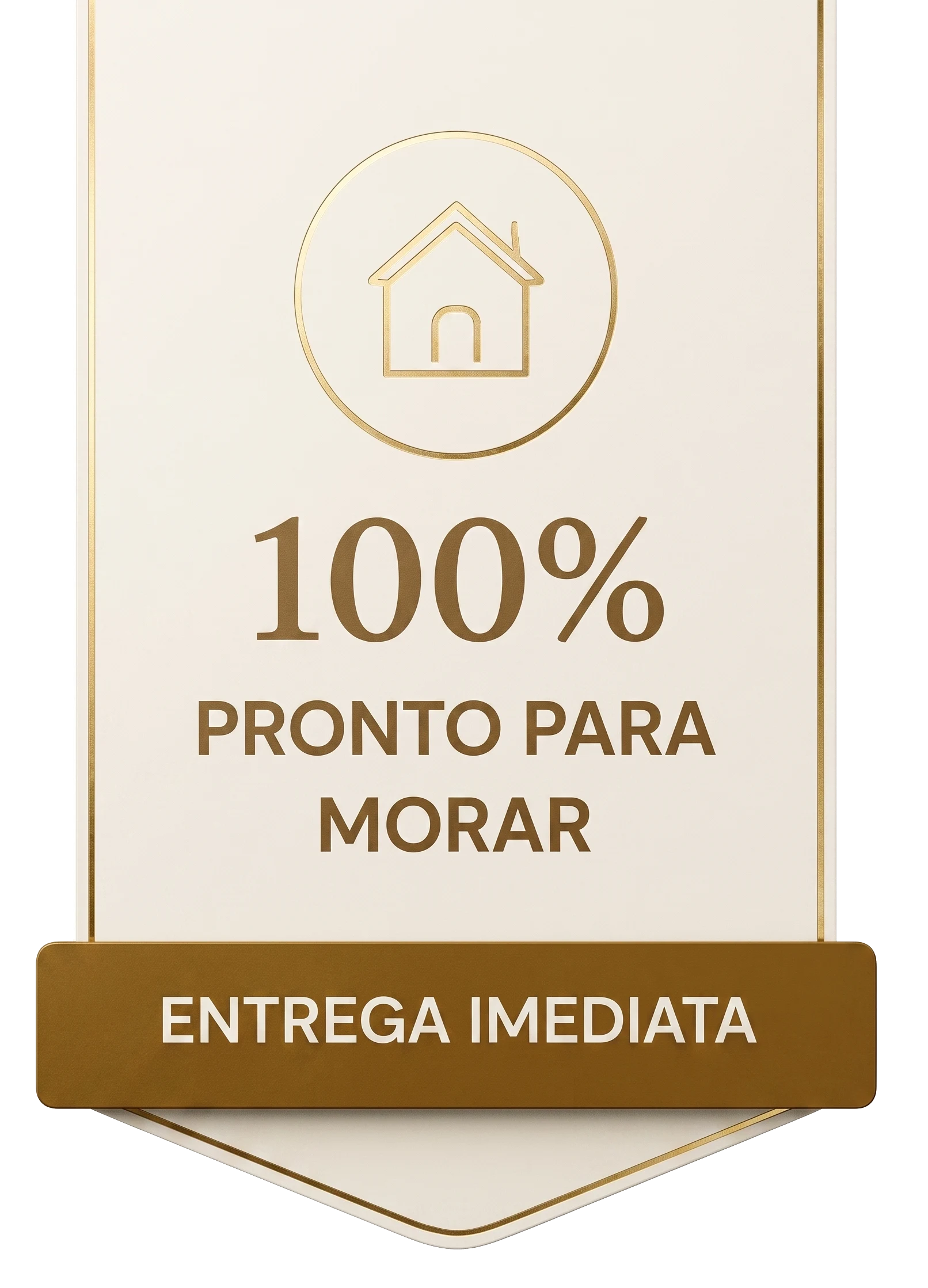 100% pronto para morar — entrega imediata